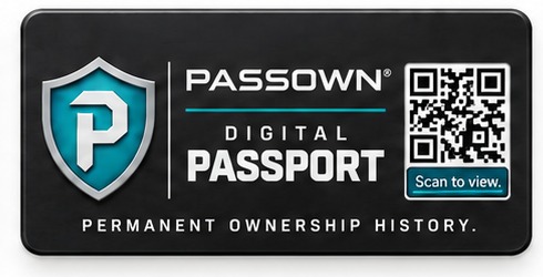PassOwn PassOwn Ownership Sticker in Black